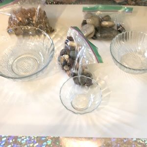 Glass and rock decor Bundle
